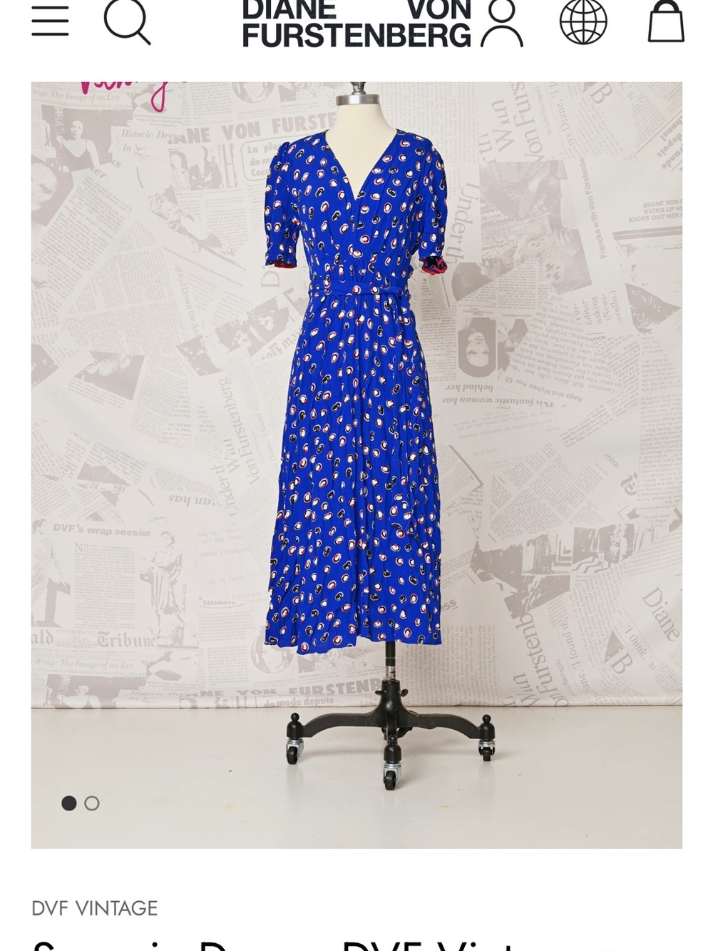 Diane Von Furstenberg “Sammie” dress
